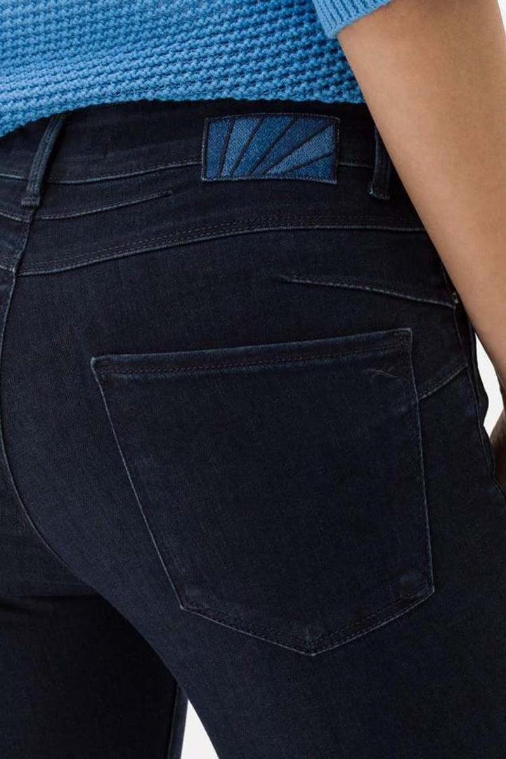 Ana Skinny Jeans in Used Dark Blue