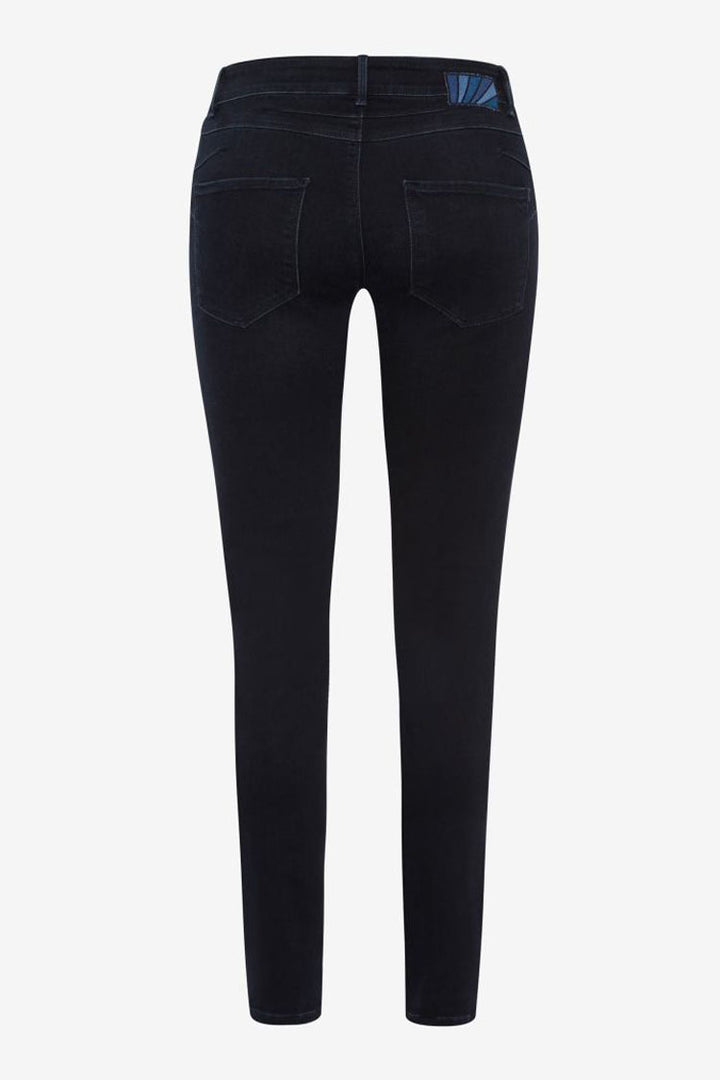 Ana Skinny Jeans in Used Dark Blue