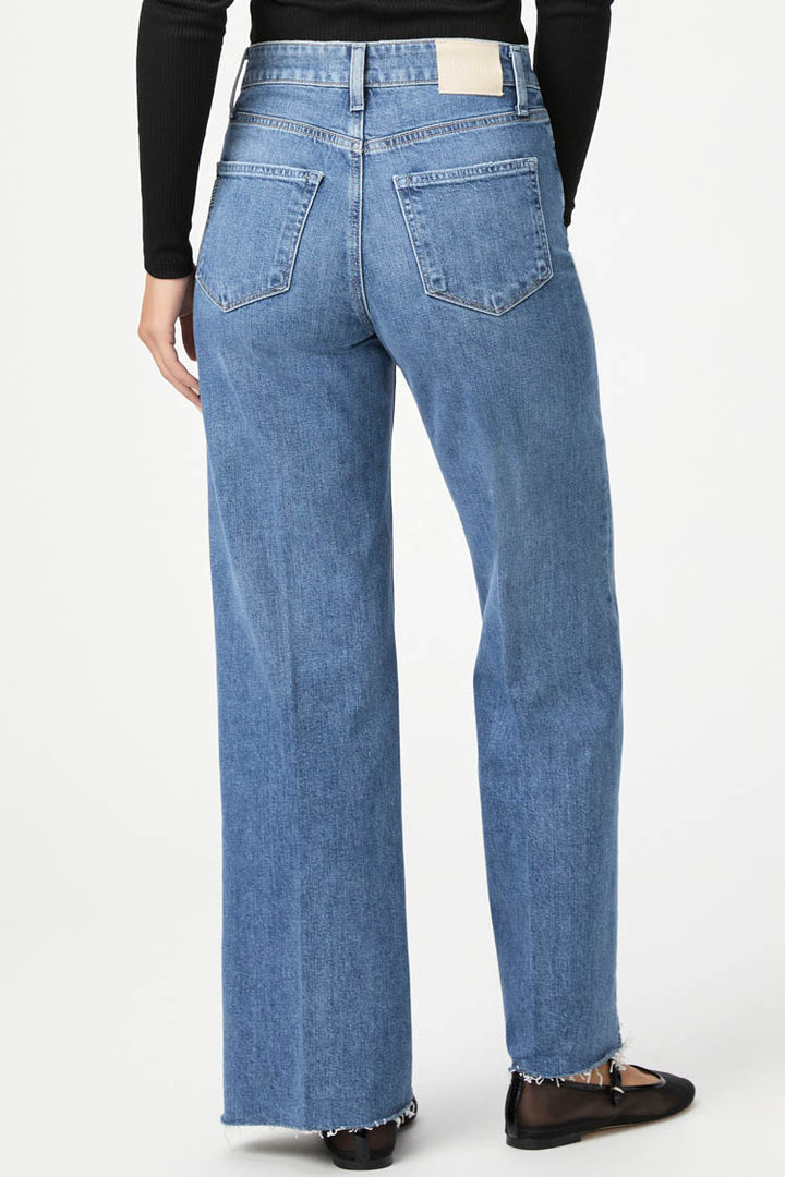 Anessa 31" Wide Leg Jean w Raw Hem - Archives