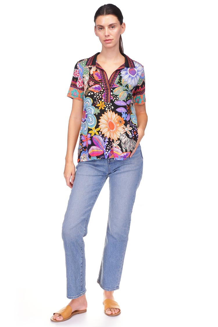 Caetana Janie Fav S/S Swing Polo