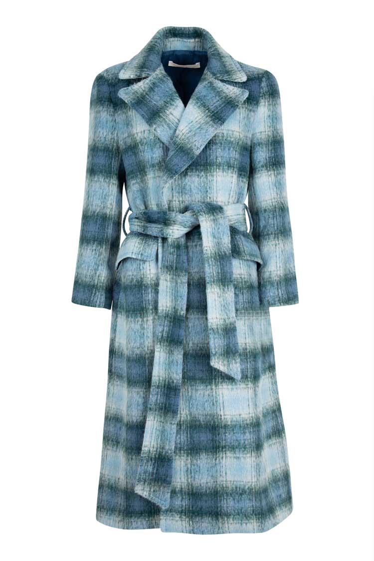Check This Out Coat in Blue