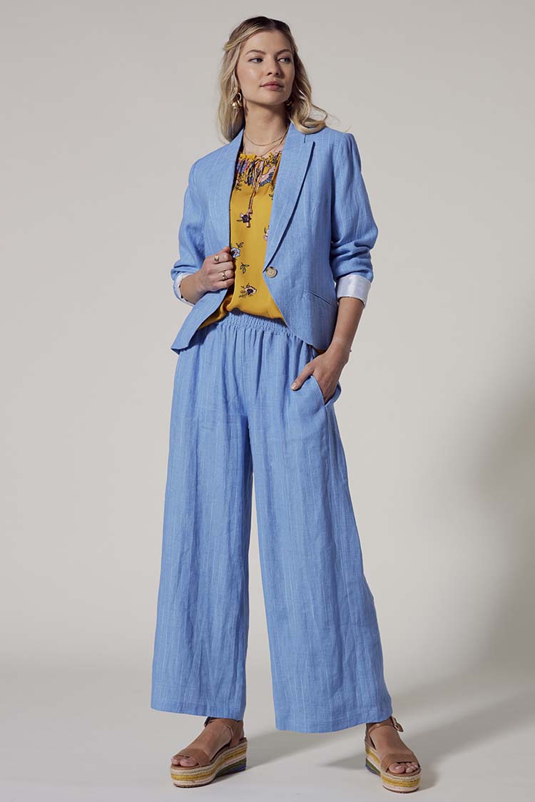 Chianti Jacket in Blue Bell | FINAL SALE