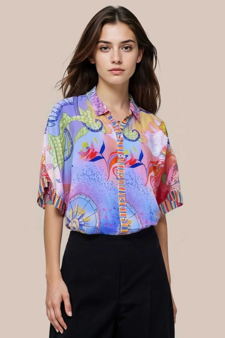 Cindy Audrey Short Sleeve Shirt