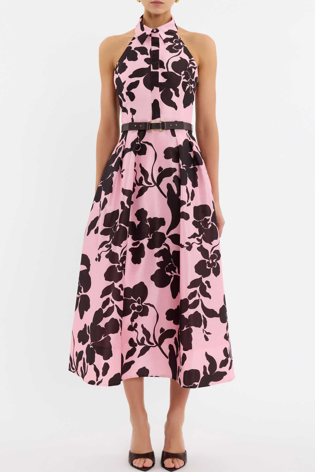 Connie Halter Midi Dress