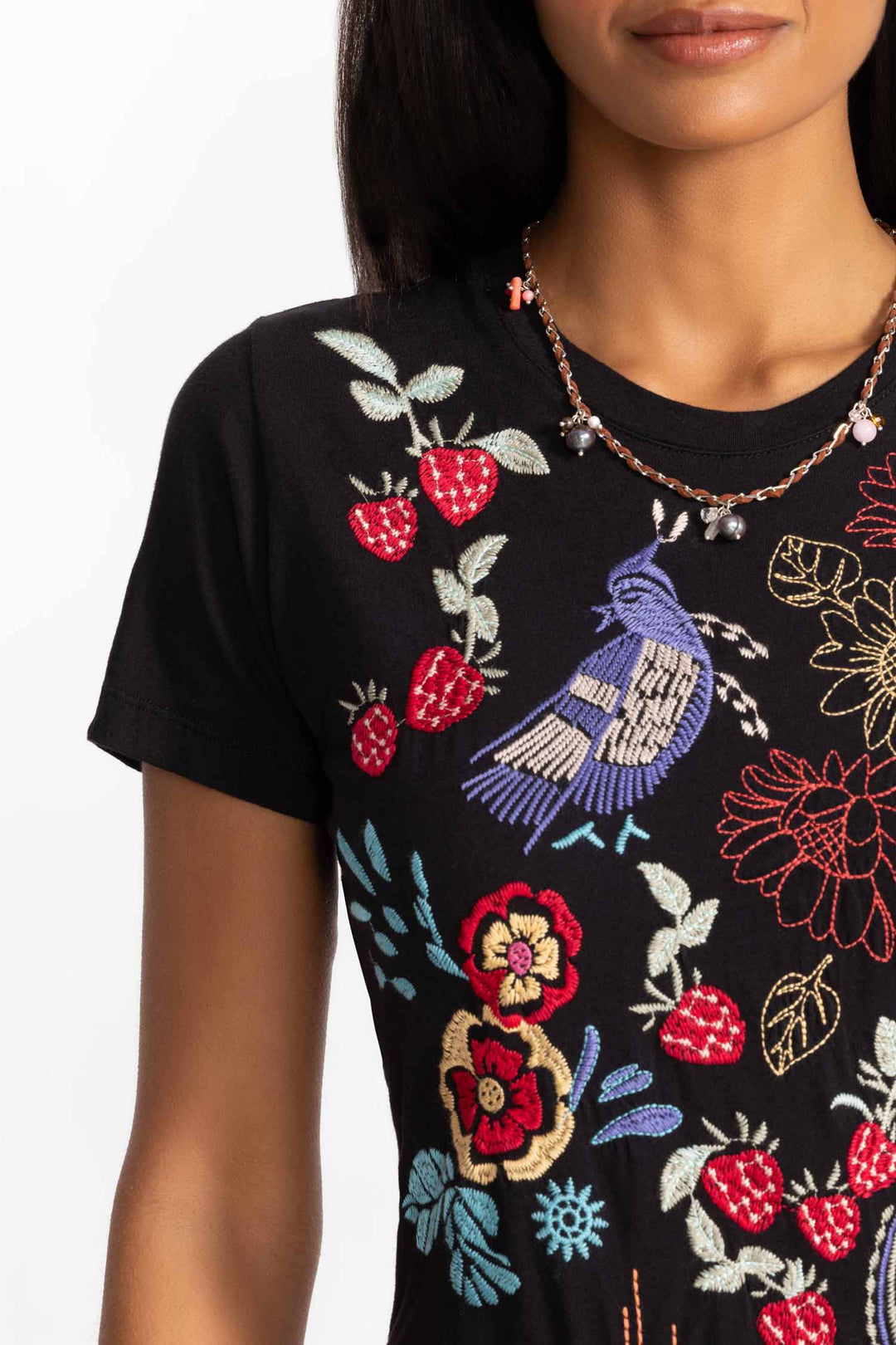 Cora Asymmetric Ruffle Flounce SS Midi Dress