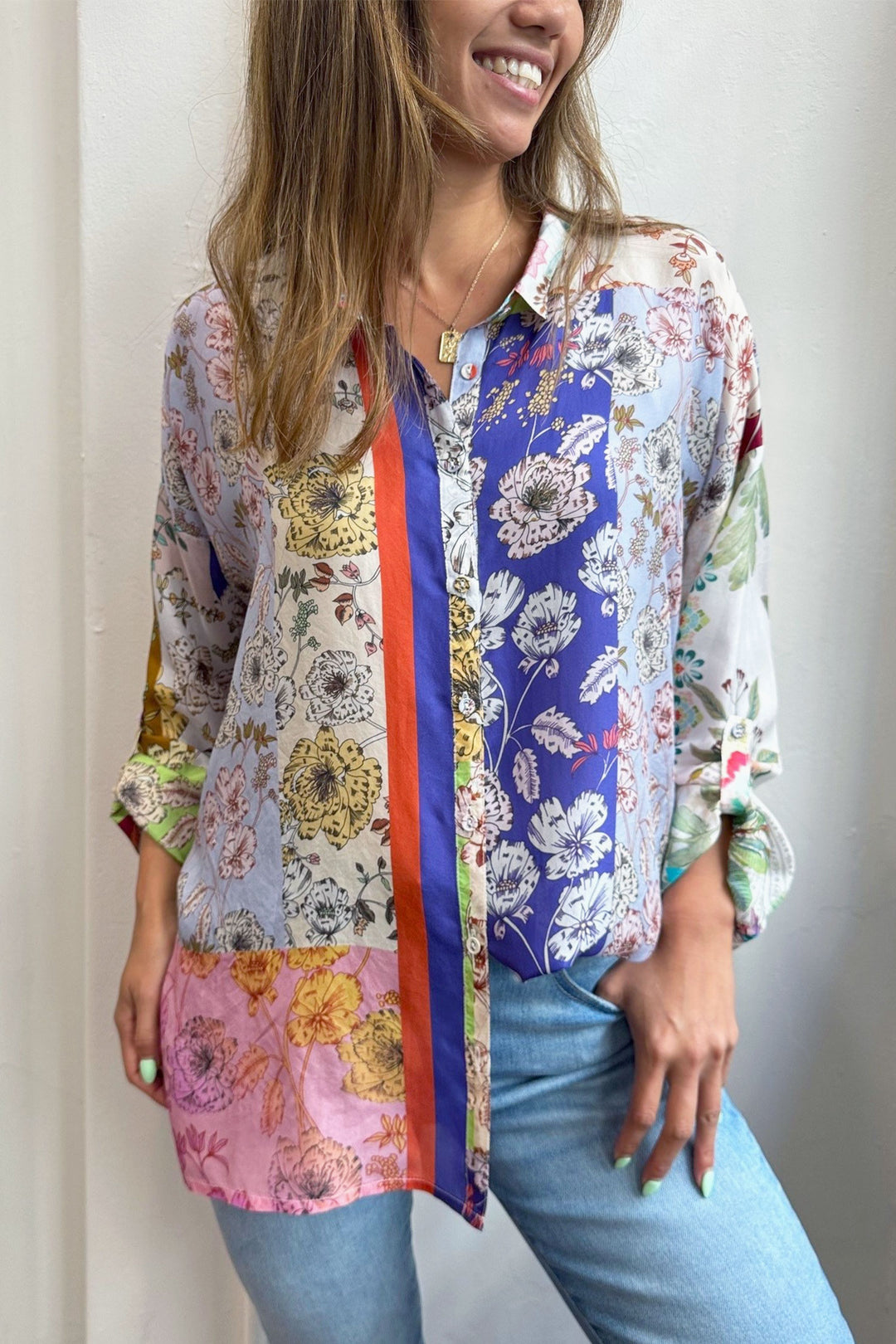 Cosmo Audrey Oversize Shirt Blouse