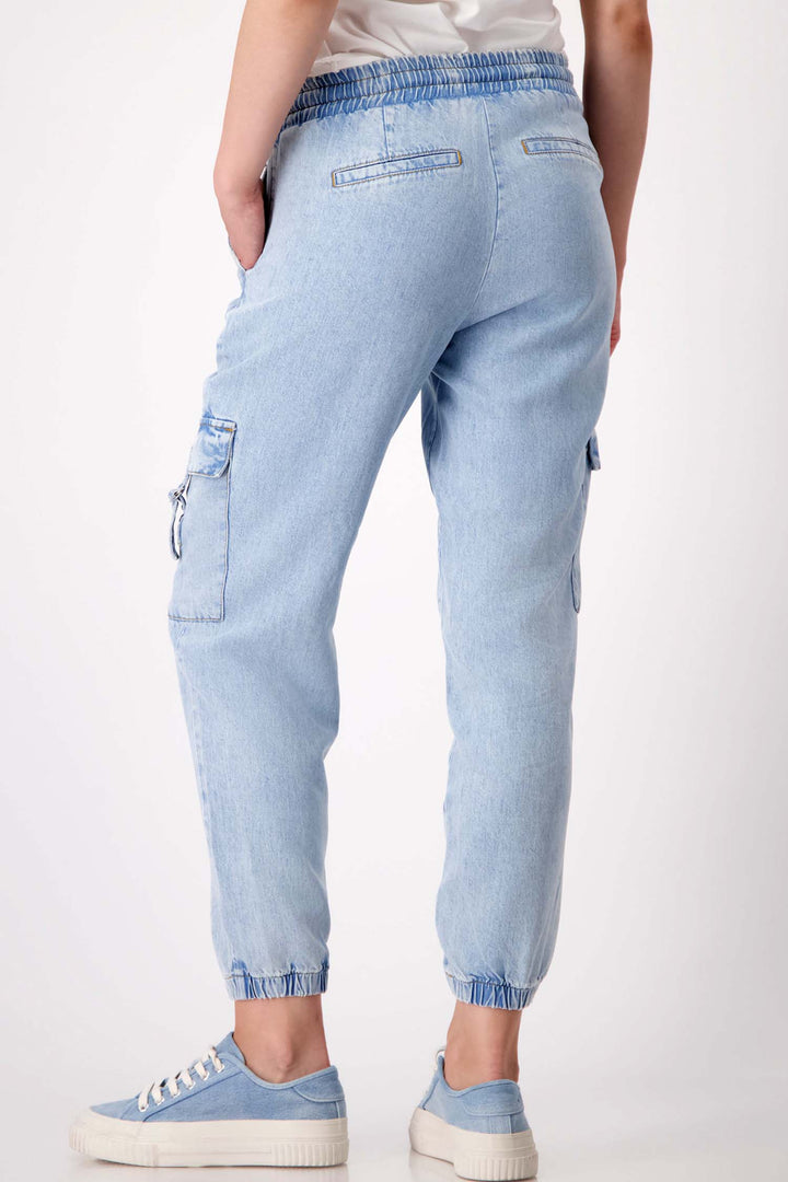 Denim Cargo Pants w Pockets