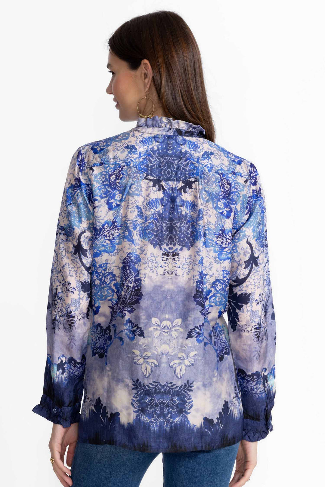 Denim Lace Shivonne Shirt