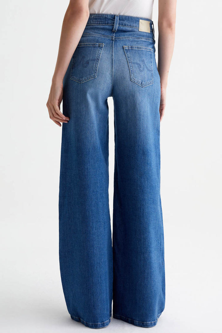 Deven High-rise Ultra Wide Leg Jeans - Runway