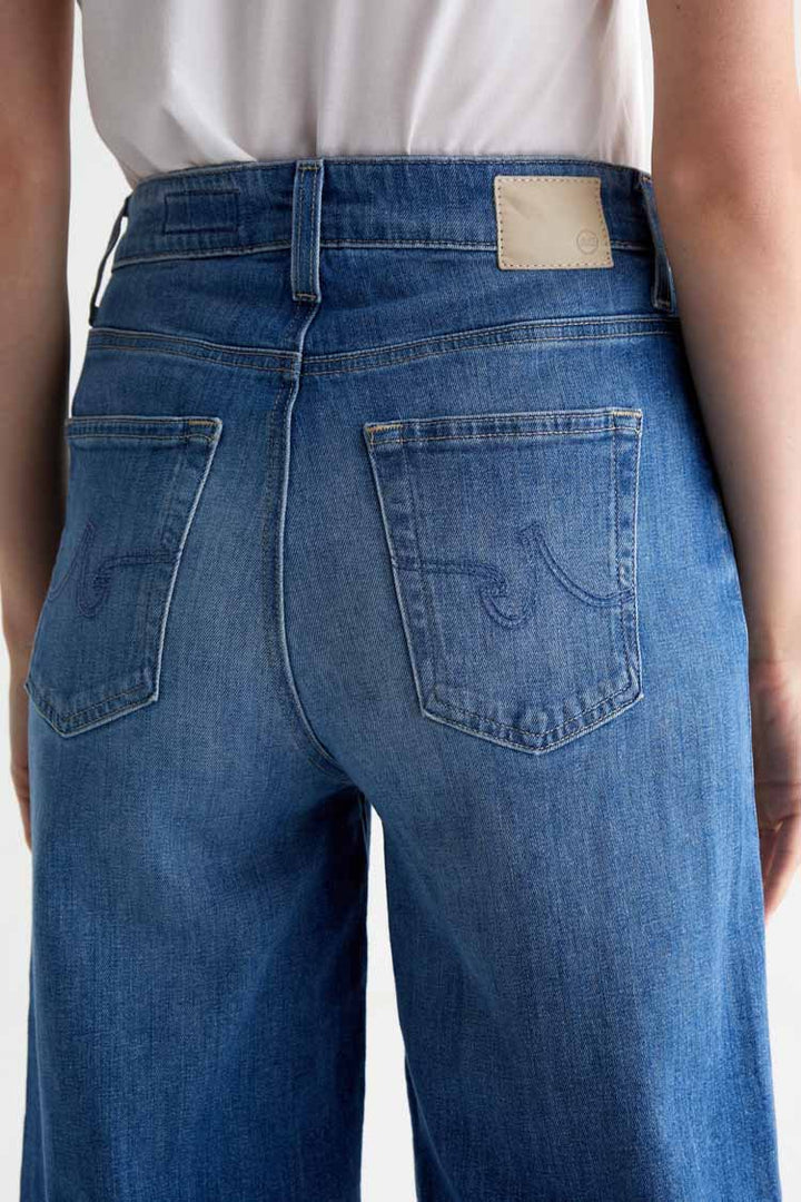 Deven High-rise Ultra Wide Leg Jeans - Runway