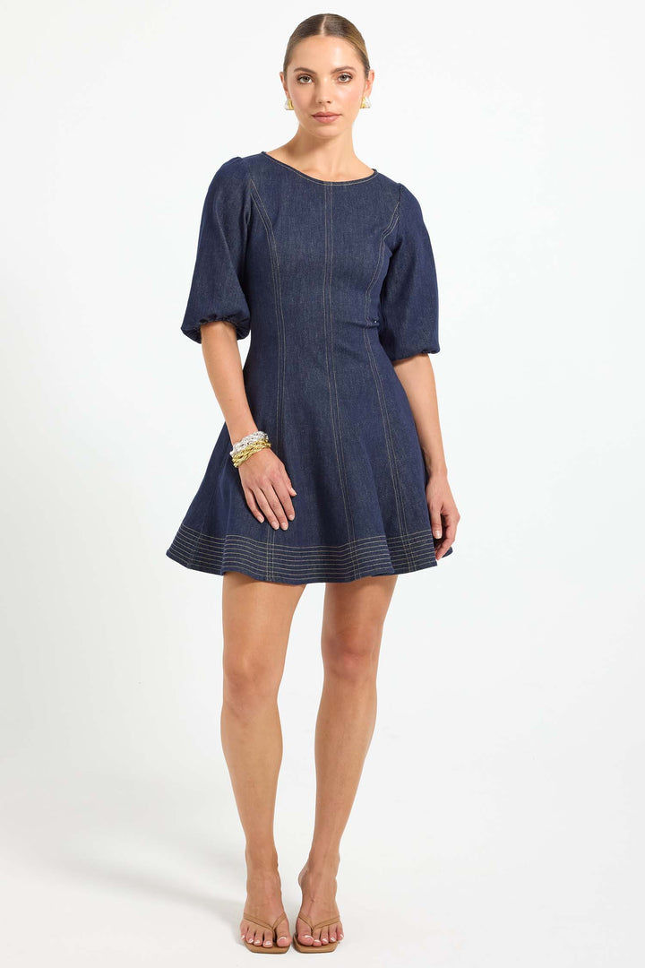 Indie Mini Denim Dress