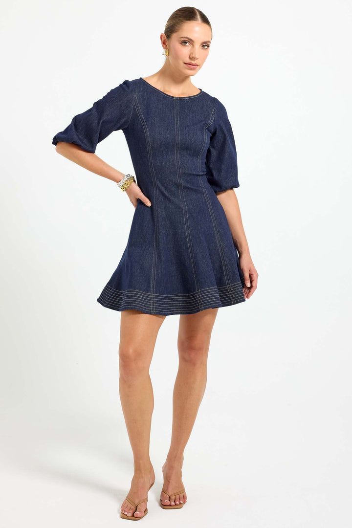 Indie Mini Denim Dress
