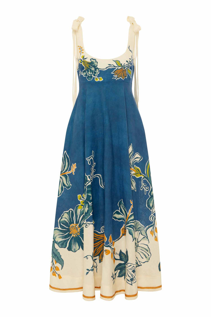 Luda Ballet Sundress in Blue