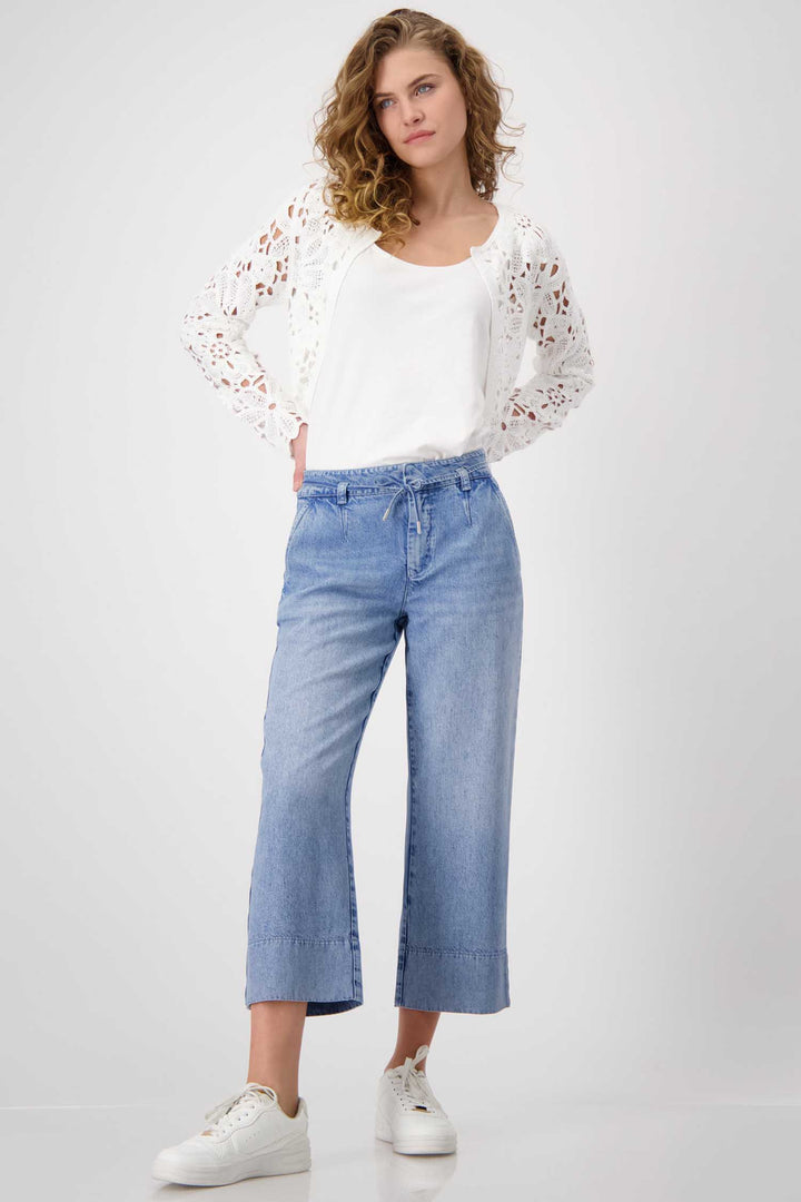 Lyocell 7/8 Length Culotte Trousers