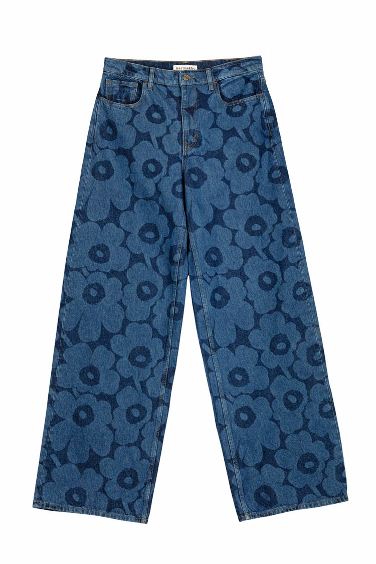 Maridenim Loose Unikko Cotton Jeans in Mid Indigo