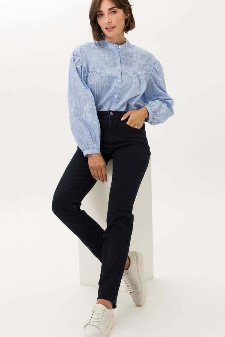 Mary Slim Fit Jeans in Clean Dark Blue