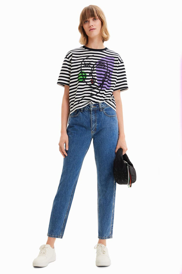 Rhinestone Mum Jeans | FINAL SALE