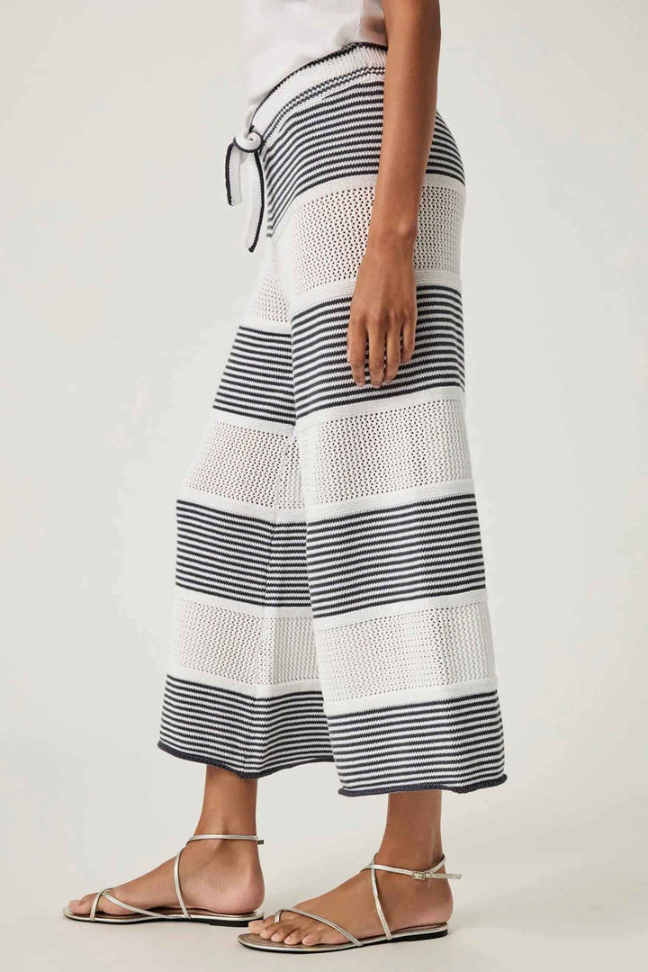 Ronnie Sweater Pant in Ink Stripe