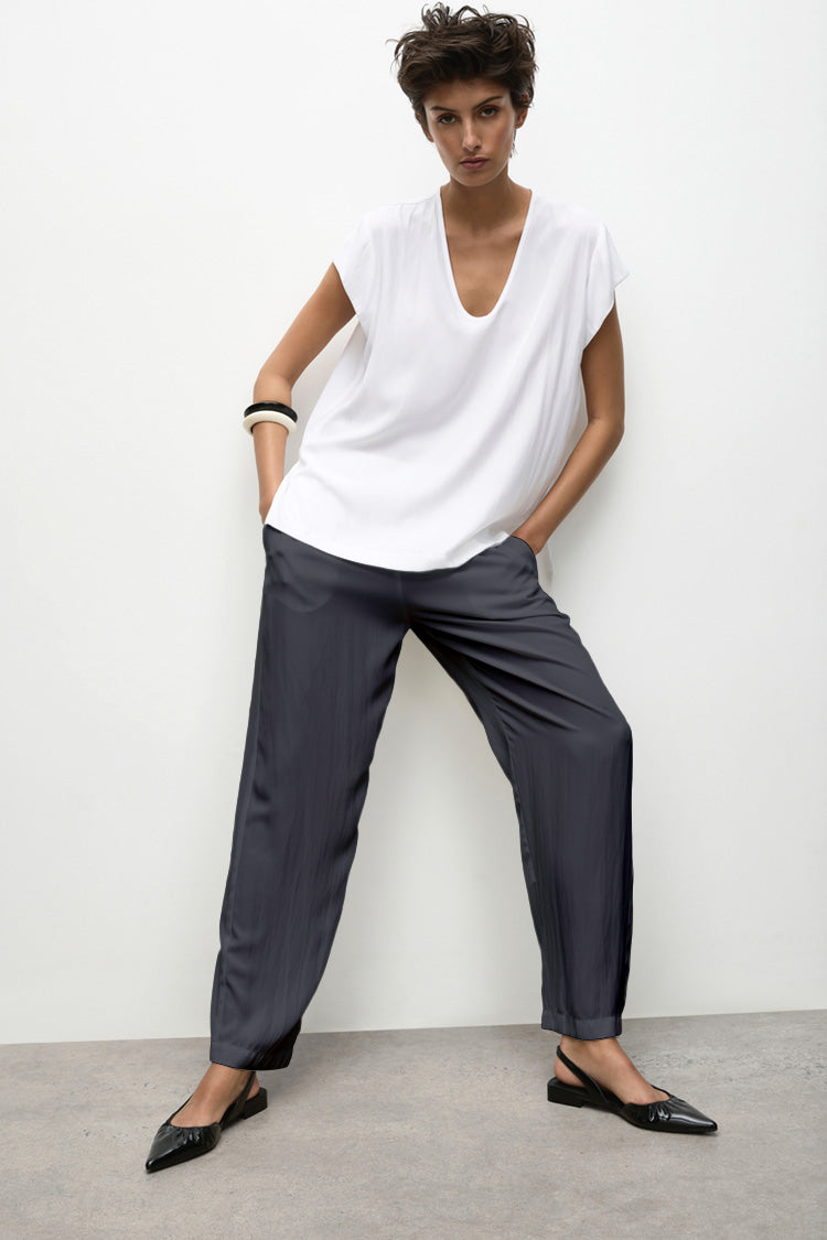 Savoy Pant in Carbon