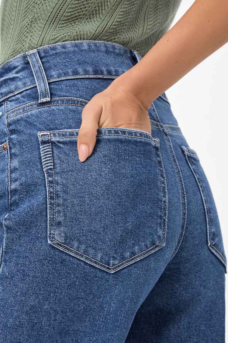 Sasha 32" Wide Leg Jeans - Modernism