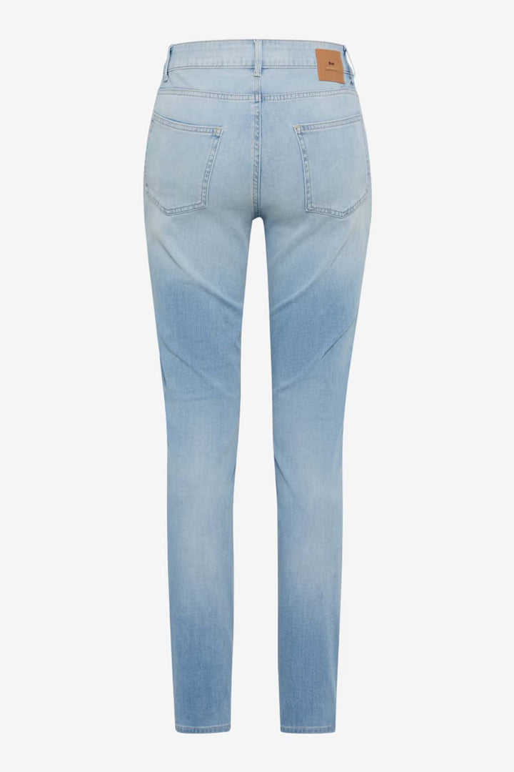 Shakira Slim Fit Jeans in Used Bleached Blue