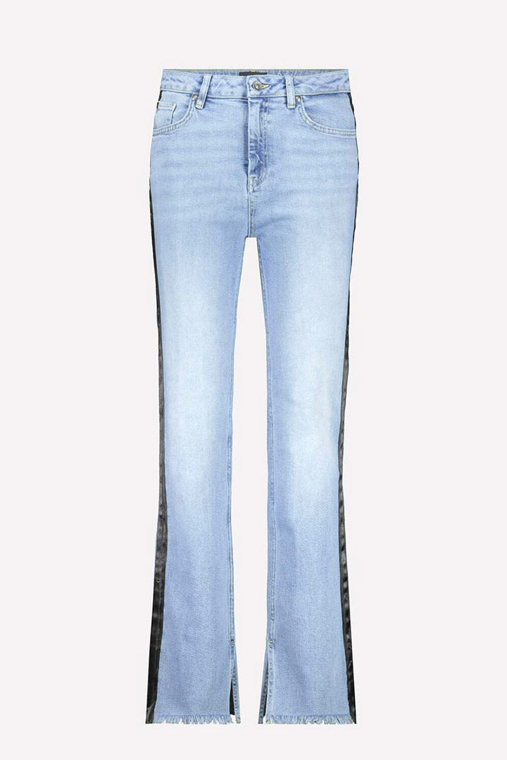 Side Ribbon Flared Jeans | FINAL SALE