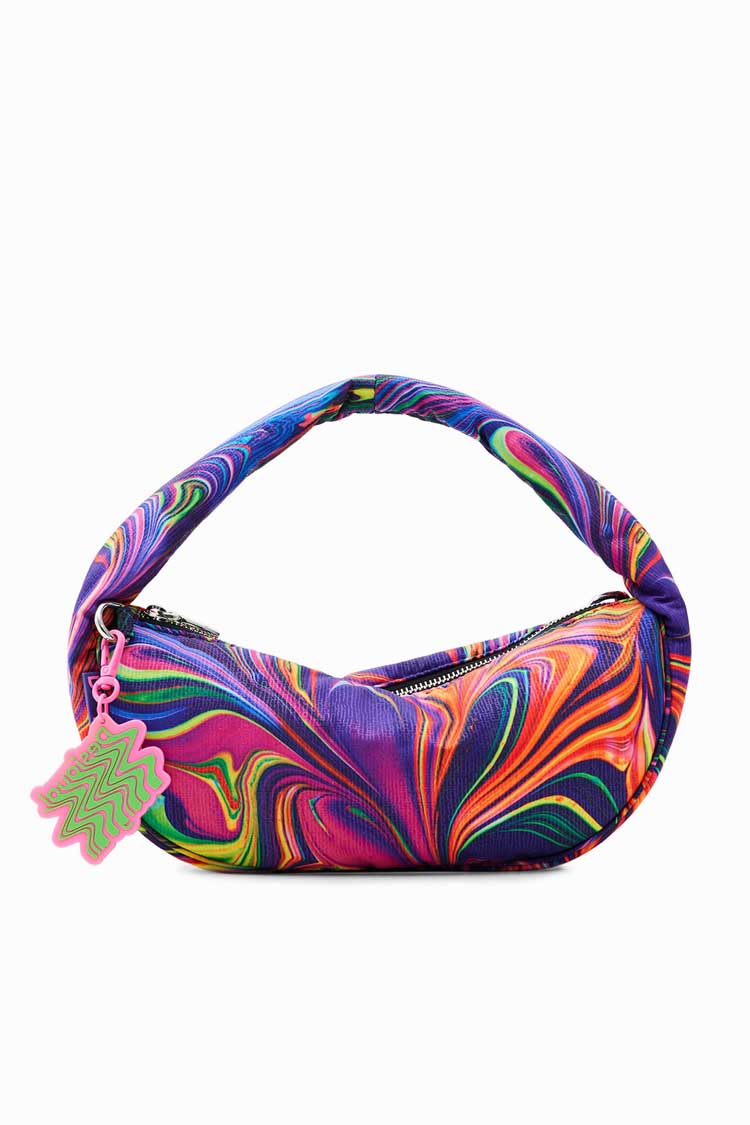 Small Psychedelic Bag in Purple