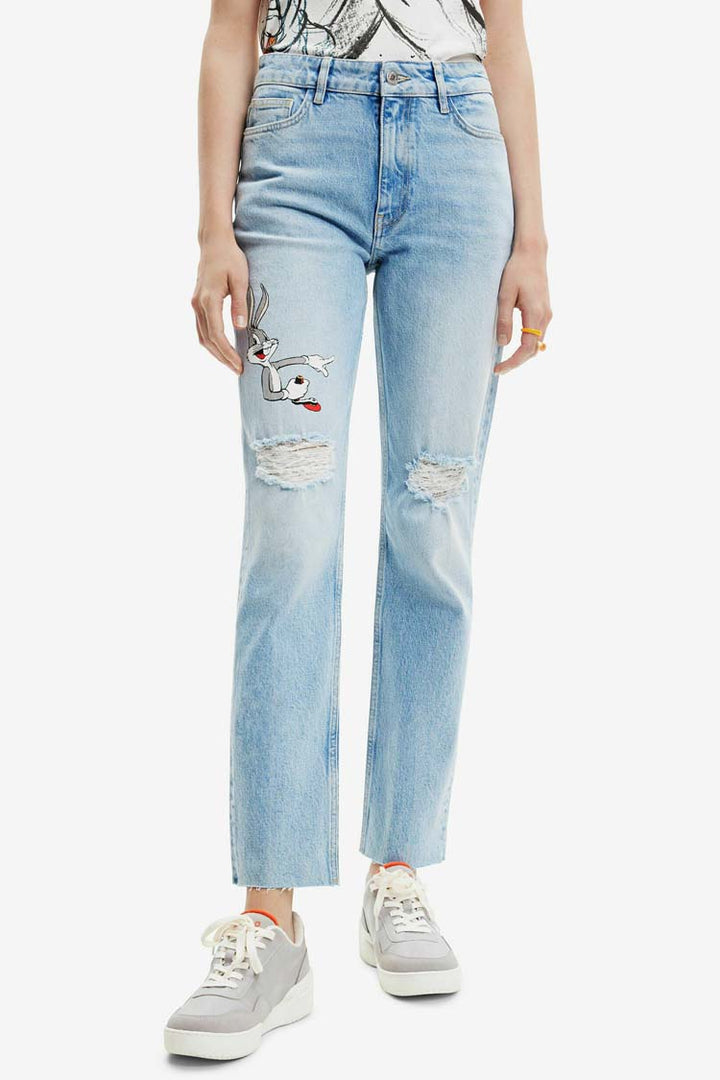 Straight Bugs Bunny Jeans | FINAL SALE