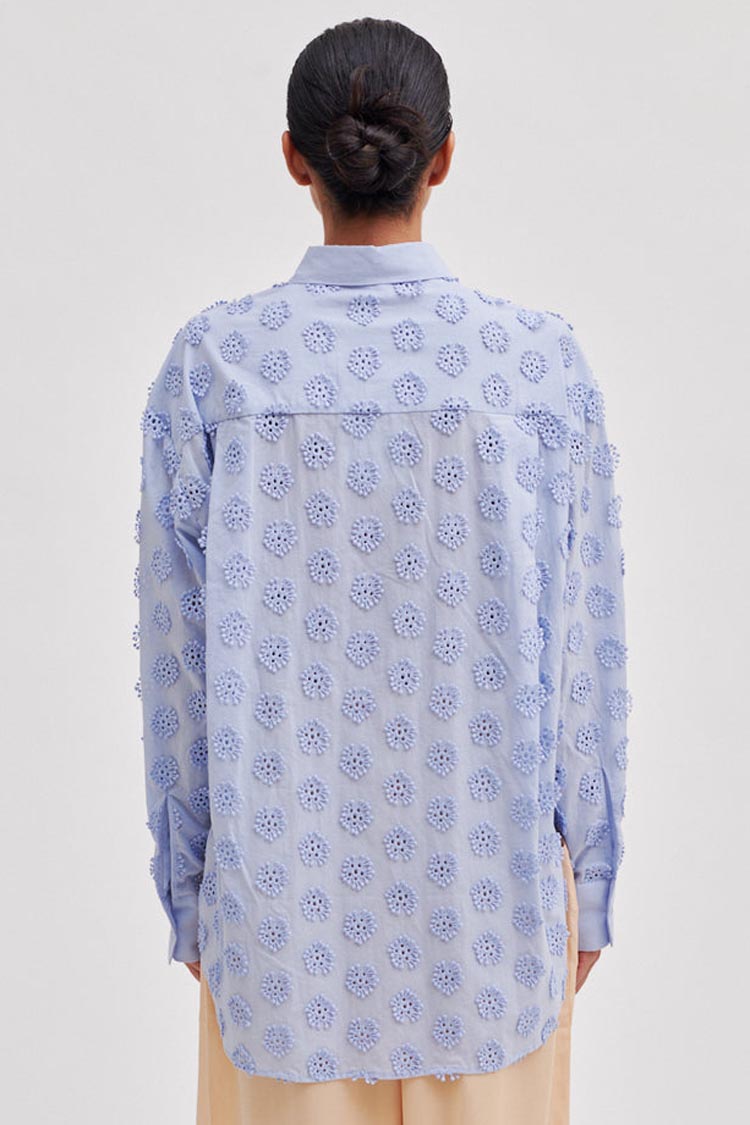 Taormina New Shirt in Brunnera Blue | FINAL SALE
