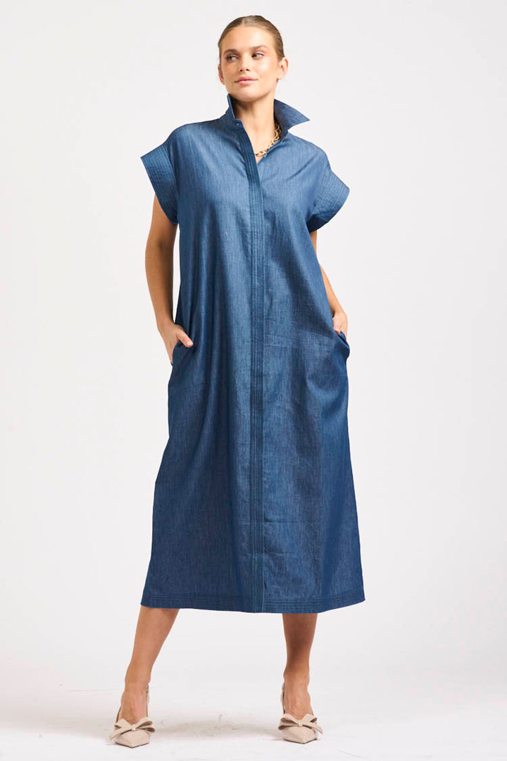 Fifi Shirtdress in Chambray