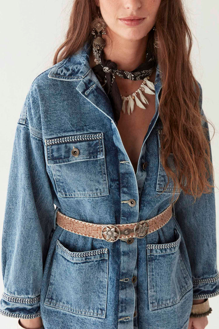 Wayne Nashville Jacket in Western Blue