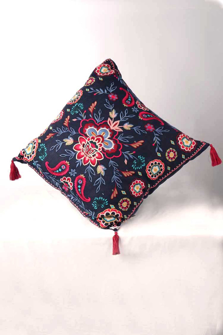 Sicilia Linen Embroided Pillow | FINAL SALE