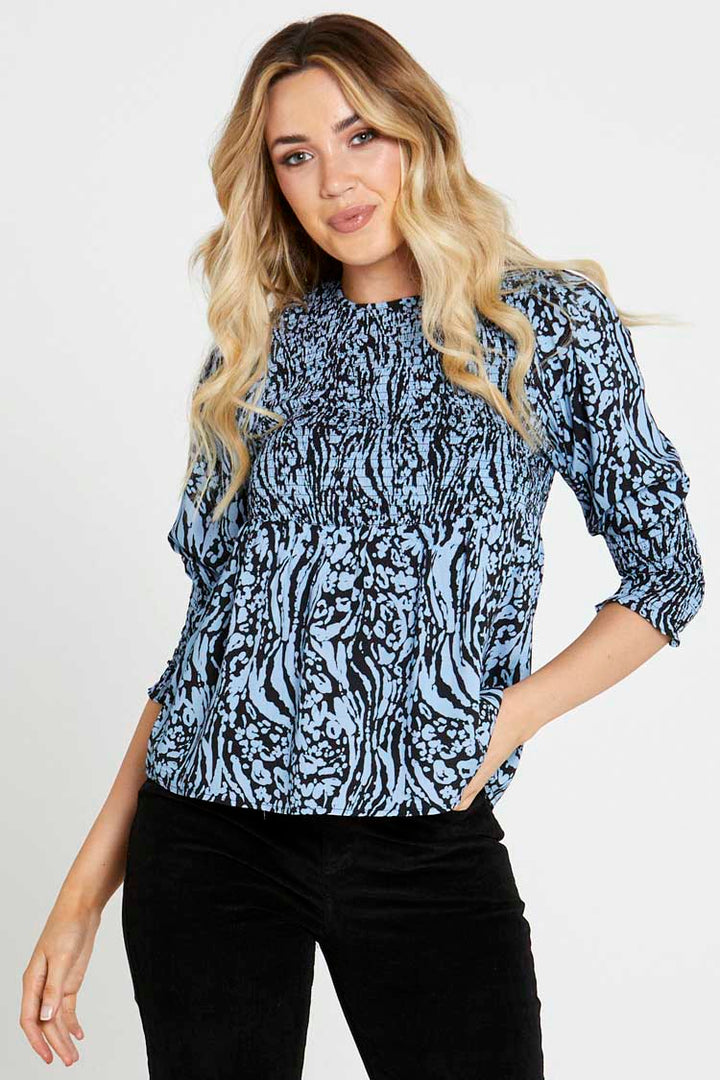 Luna Shirred Top | FINAL SALE