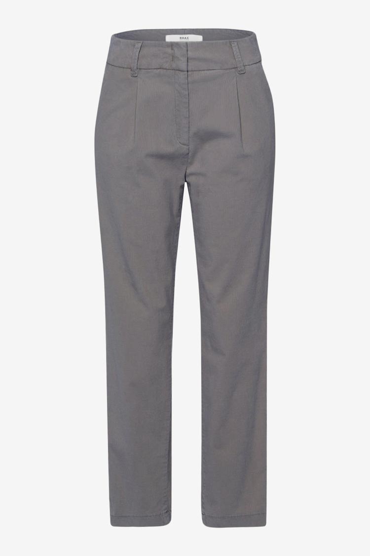 Maron Velvet Chinos in Dark Grey