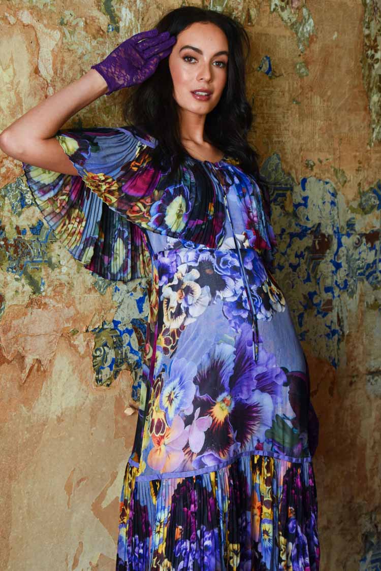 A Pleating Glance Dress
