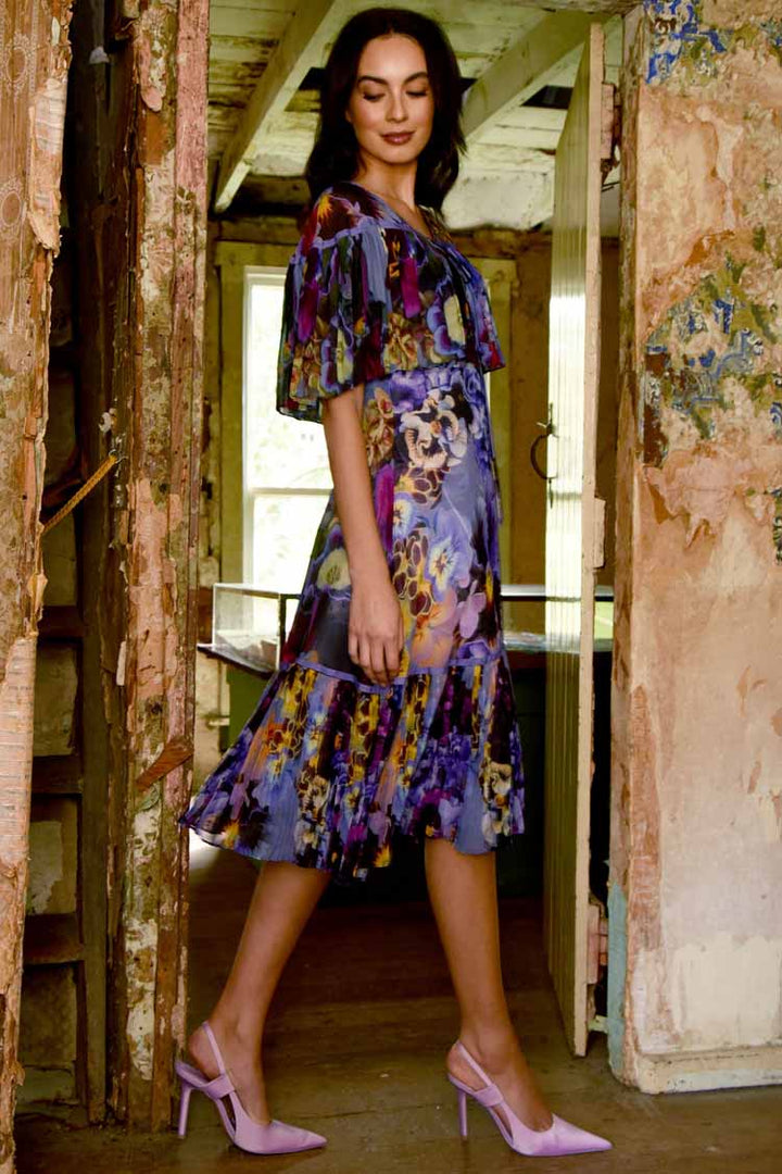 A Pleating Glance Dress