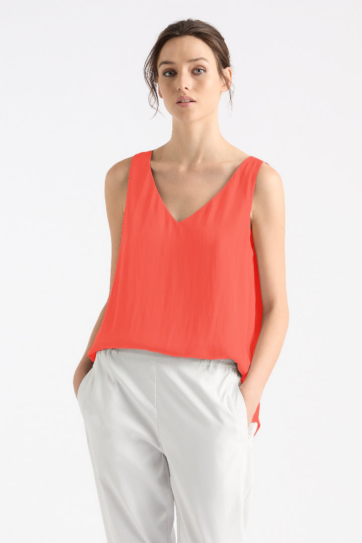 Audrey Tank in Grapefruit