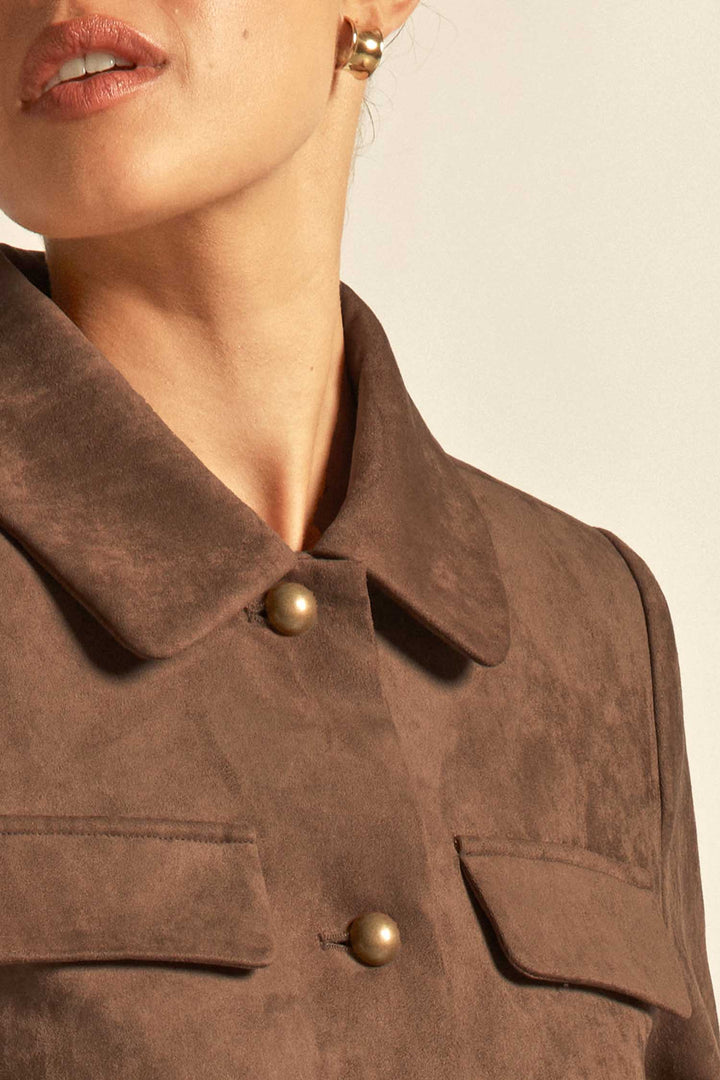 Abound Jacket in Mocha