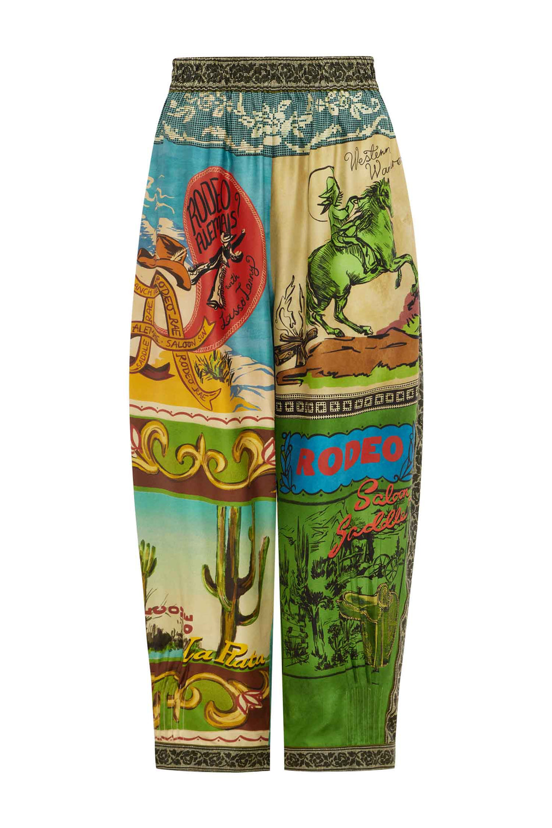 Ace Tapered Silk Pant