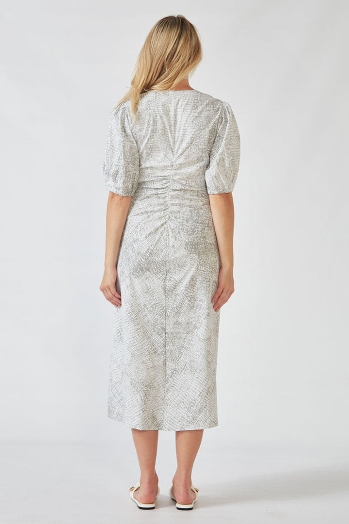 Acrobat Bay Jinx Dress in Pumice Print | FINAL SALE