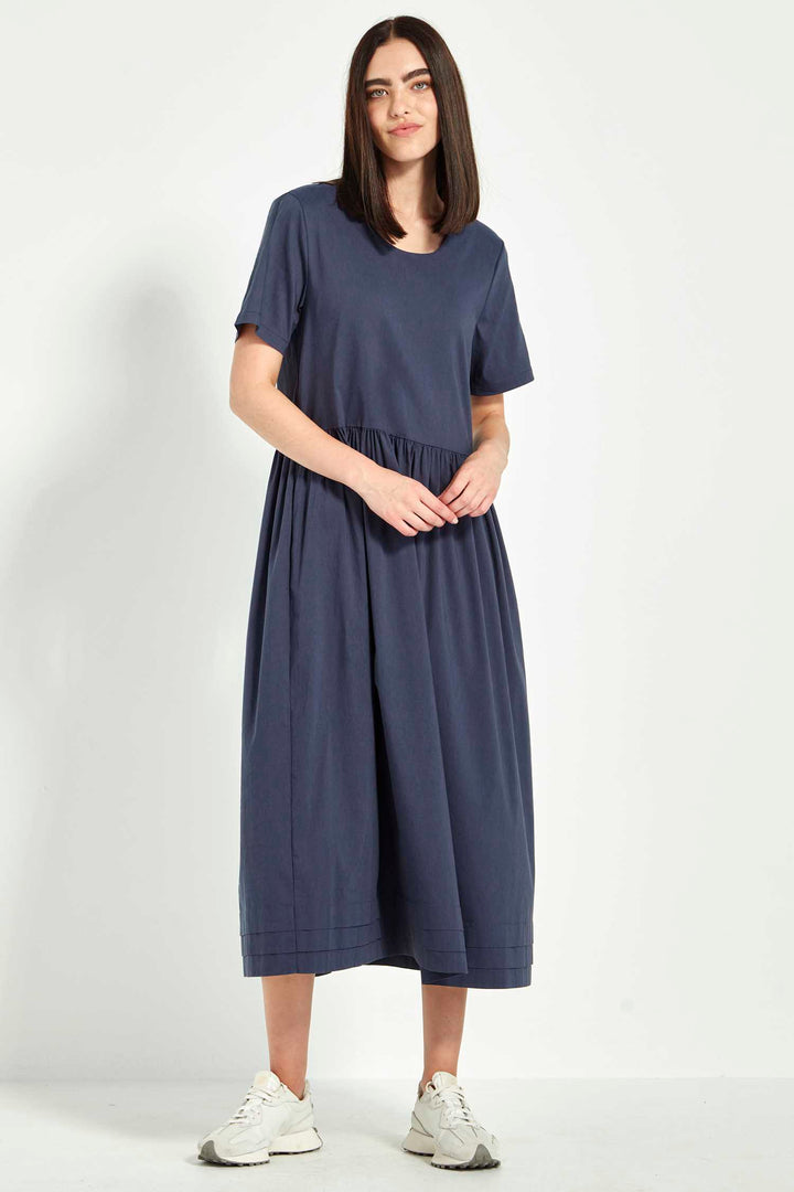 Acrobat Koda Dress in Denim Marble