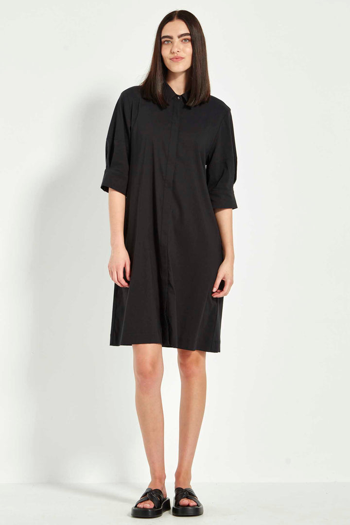 Acrobat Nori Dress in Black