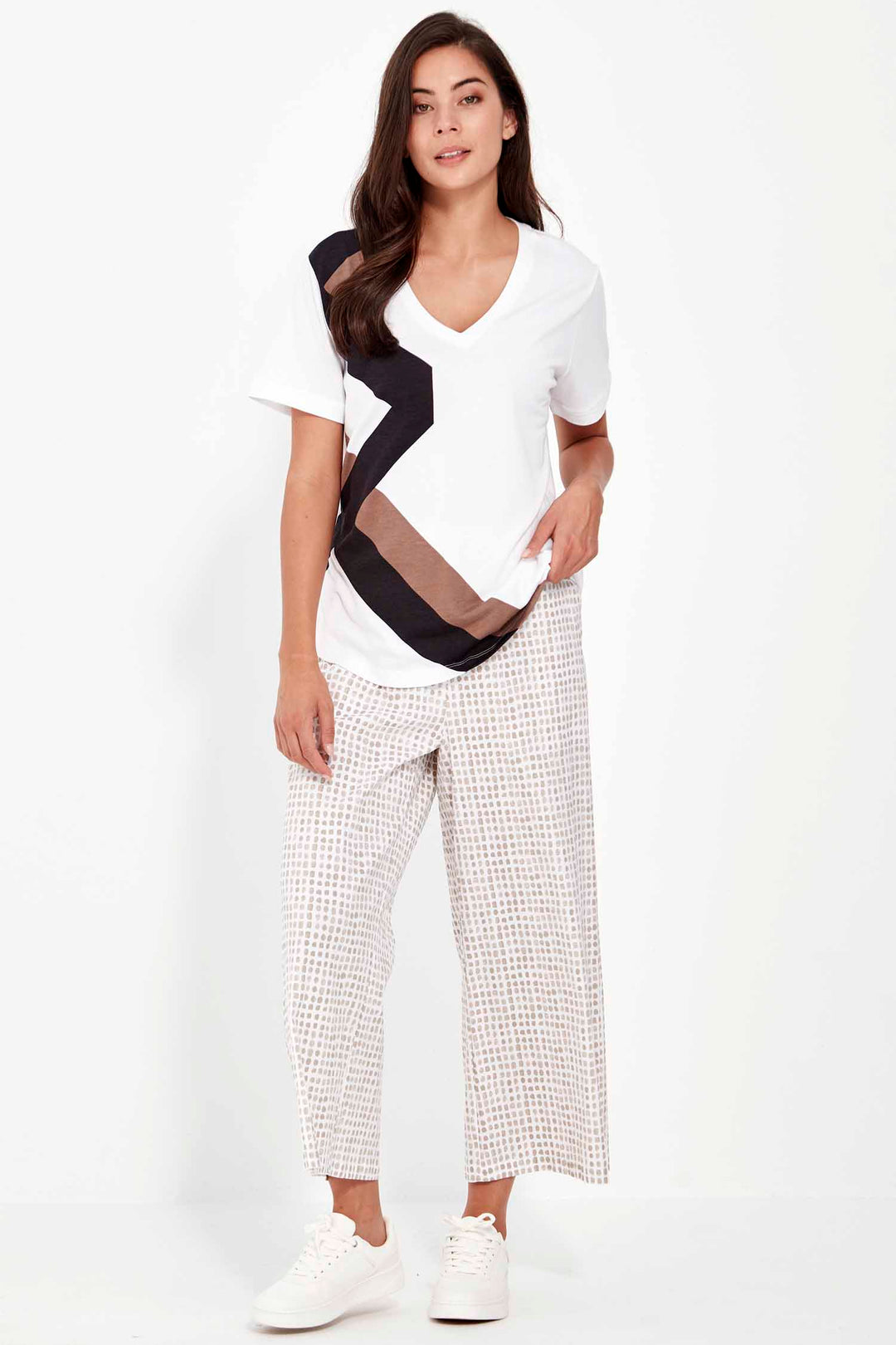 Acrobat Tile Okawa Pant in Bark