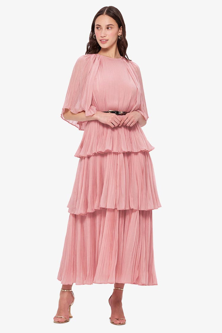 Adele Tiered Midi Dress