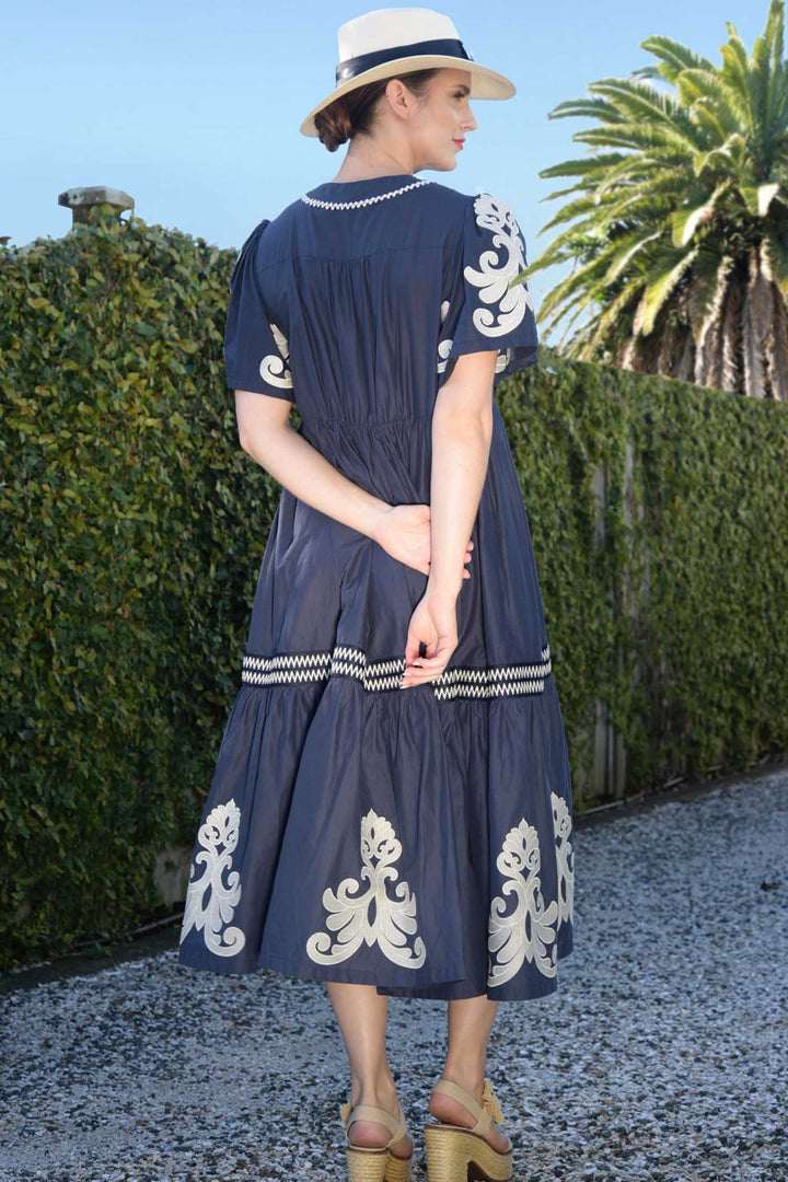 After You, My Tier Dress in Blue