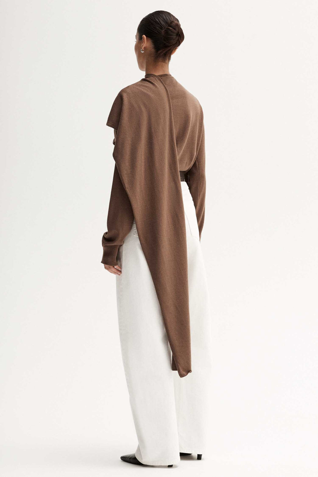 Agnes Knit Jumper in Tan