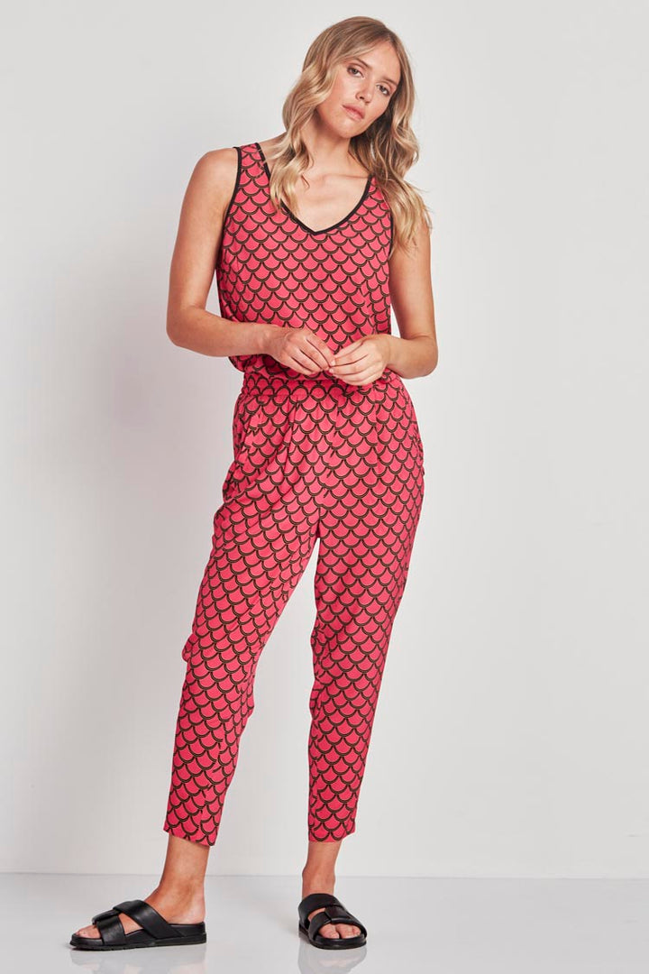 Aiko Pant in Scallop Print