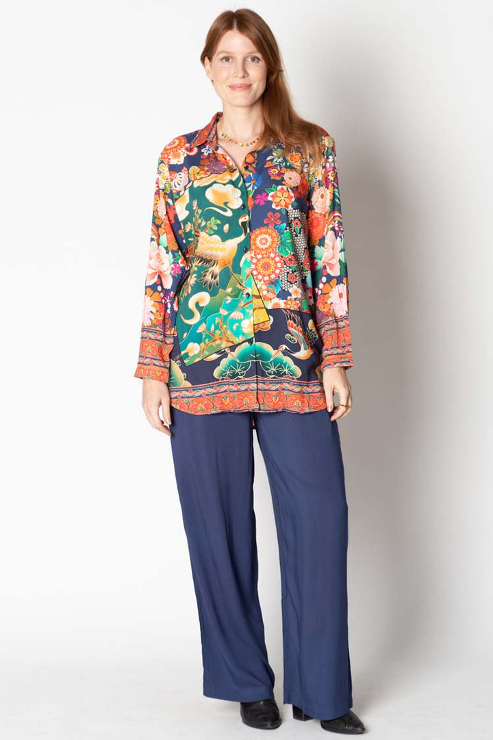 Aiko Shirt in Floral Print