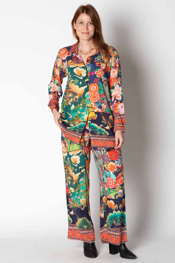Aiko Shirt in Floral Print