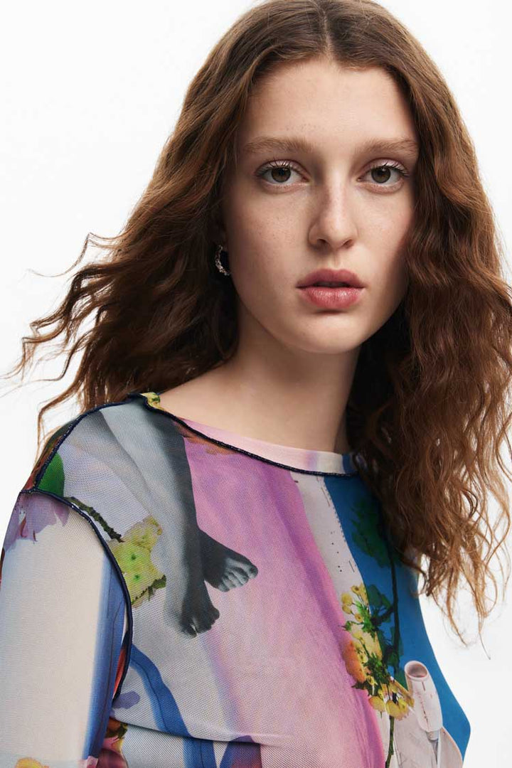 Airplane Printed LS T-Shirt